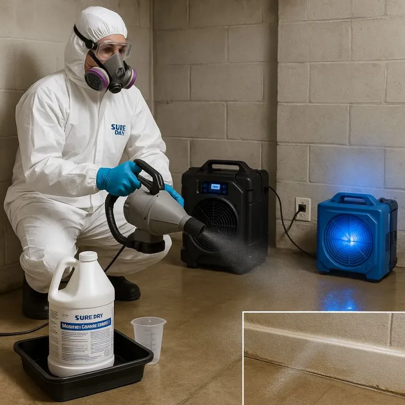 Sanitization and Odor Removal process in Monticello, IN
