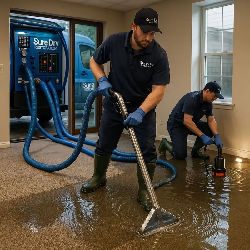 Water Extraction and Removal process in Monticello, IN